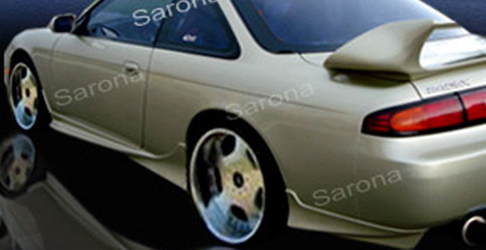 Custom Nissan 240SX  Coupe Side Skirts (1995 - 1998) - $315.00 (Part #NS-007-SS)